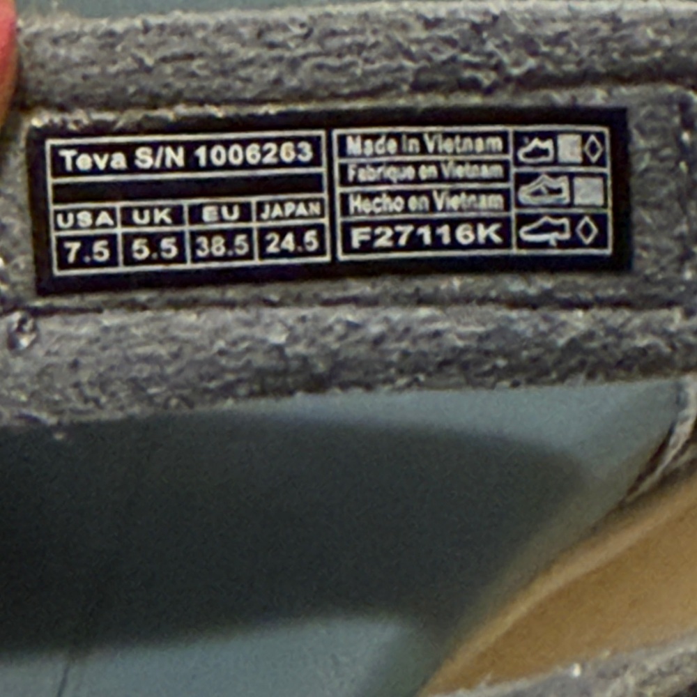 Teva Verra Sandal, Women's Navy Blue Strappy Sandals - Picture 14 of 14